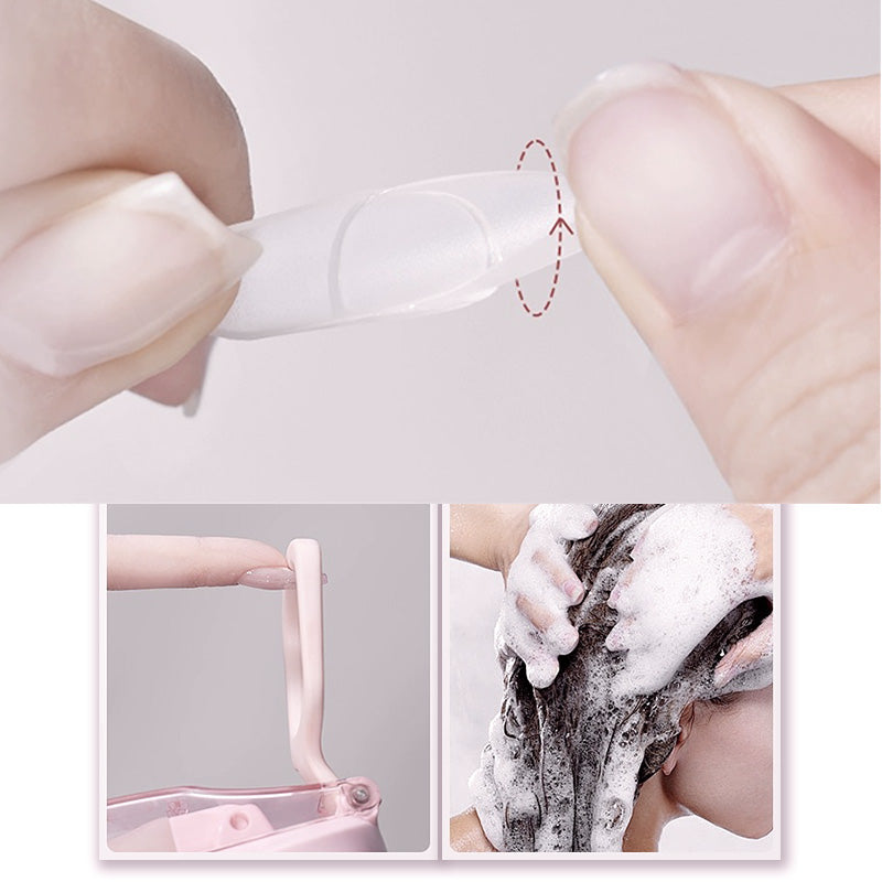 💅Magisches festes Nagelkleber-Gel 3 in 1 Set für Nageltips