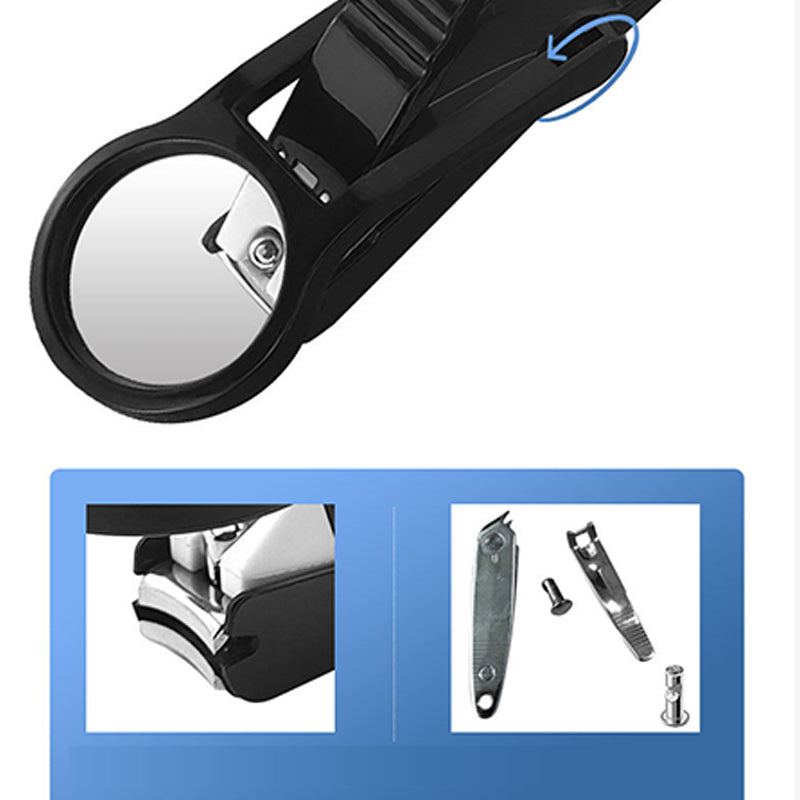 🔎45% Rabatt 🫲Spritzwassergeschützter Nagelknipser mit Lupe