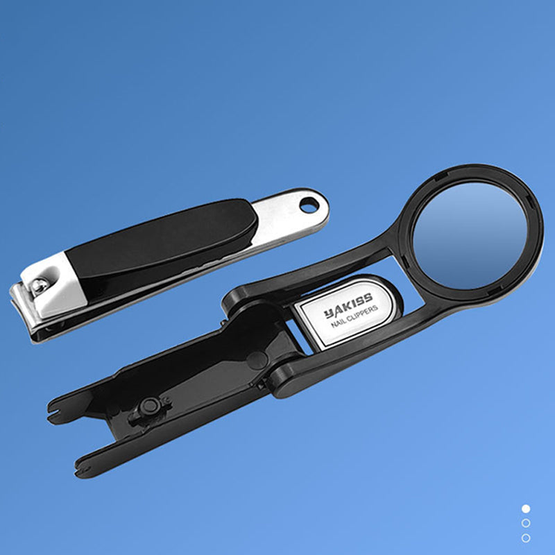 🔎45% Rabatt 🫲Spritzwassergeschützter Nagelknipser mit Lupe