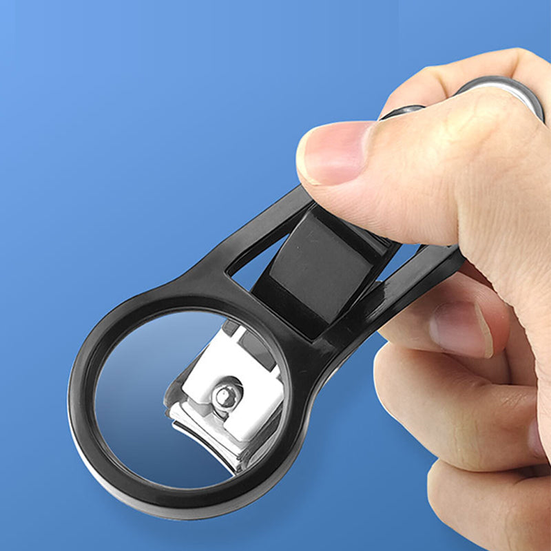 🔎45% Rabatt 🫲Spritzwassergeschützter Nagelknipser mit Lupe