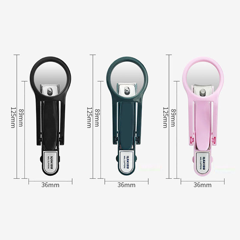 🔎45% Rabatt 🫲Spritzwassergeschützter Nagelknipser mit Lupe