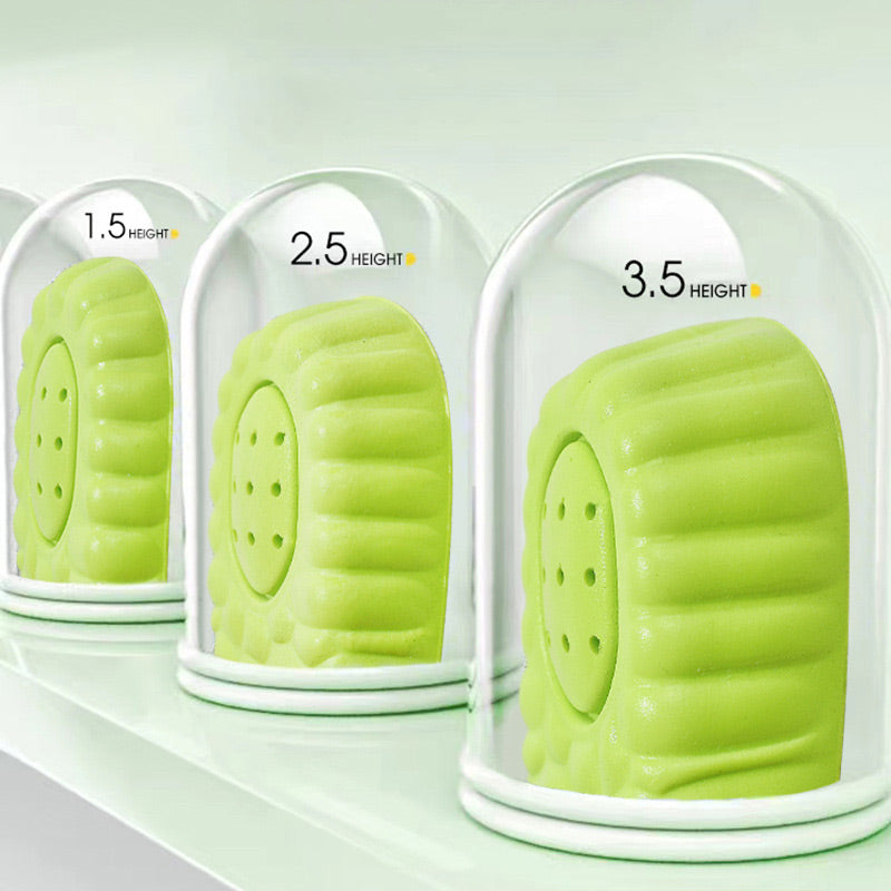 Unsichtbare, geruchshemmende, atmungsaktive, schweißabsorbierende, höhenvergrößernde Einlegesohlen