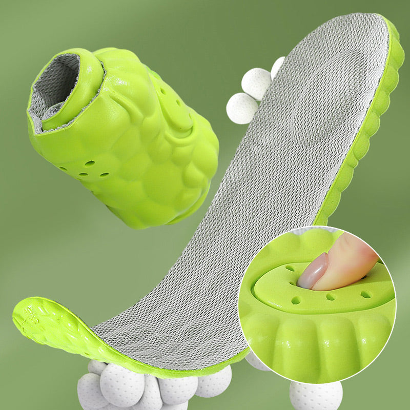 Unsichtbare, geruchshemmende, atmungsaktive, schweißabsorbierende, höhenvergrößernde Einlegesohlen