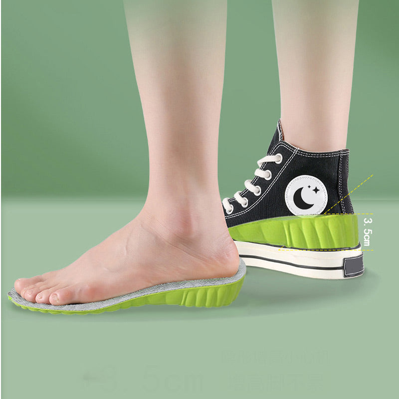 Unsichtbare, geruchshemmende, atmungsaktive, schweißabsorbierende, höhenvergrößernde Einlegesohlen