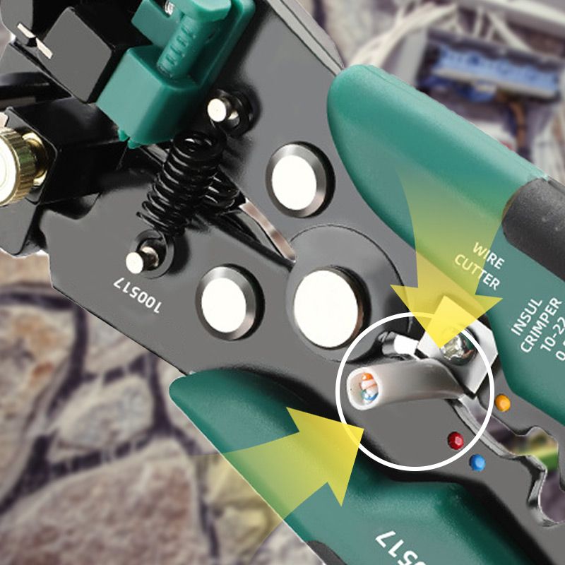 49% OFF⏳ Automatische Multifunktions-Abisolierzange für Stromkreisarbeiten
