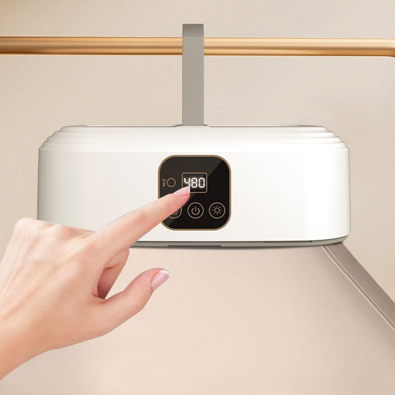 Tragbarer kompakter faltbarer elektrischer Wäschetrockner