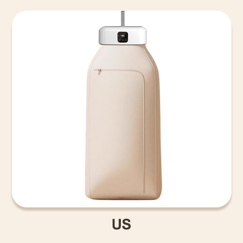 Tragbarer kompakter faltbarer elektrischer Wäschetrockner