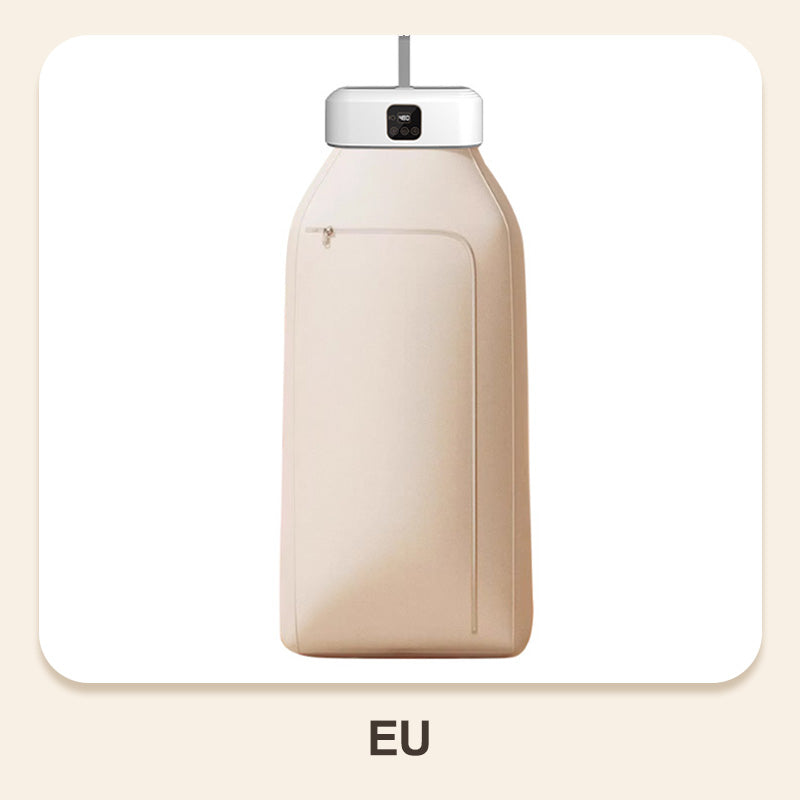 Tragbarer kompakter faltbarer elektrischer Wäschetrockner