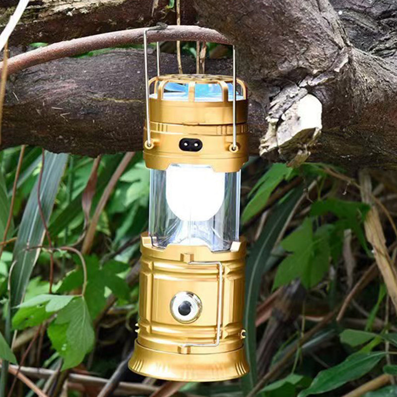 Multifunktions-Camping-Laterne - Solar & DC Wiederaufladbar