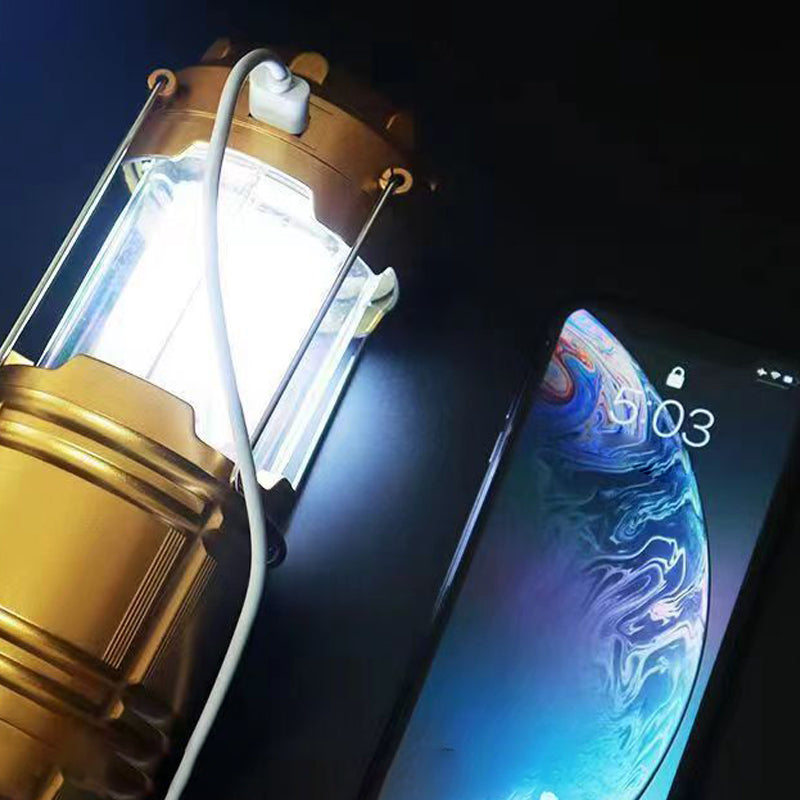 Multifunktions-Camping-Laterne - Solar & DC Wiederaufladbar