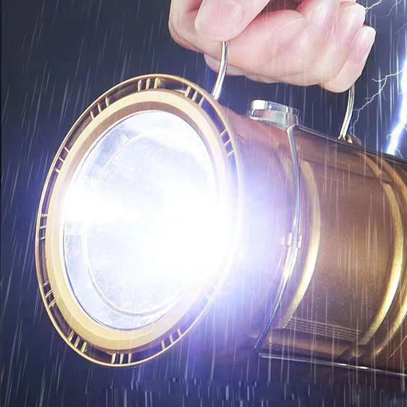 Multifunktions-Camping-Laterne - Solar & DC Wiederaufladbar