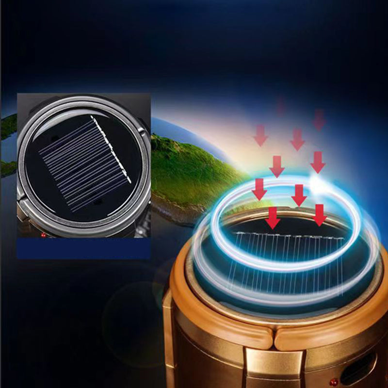 Multifunktions-Camping-Laterne - Solar & DC Wiederaufladbar