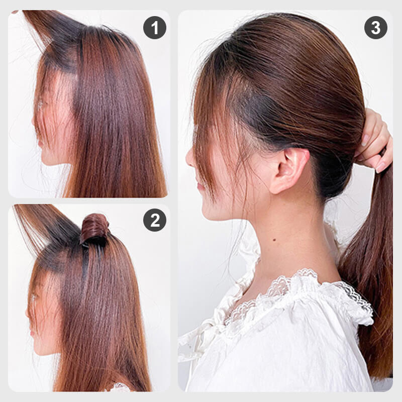 Haarwurzel flauschiges Haarpolster