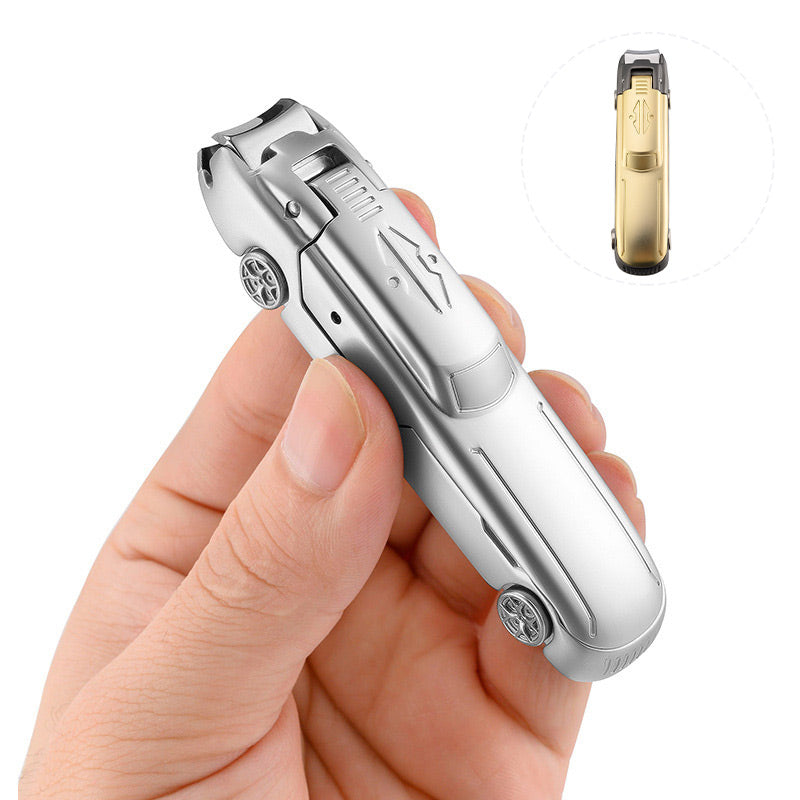 Kreative Nagelknipser mit spritzfreiem Autodesign