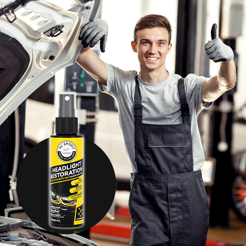 Effizientes Autoscheinwerfer-Restaurationsspray