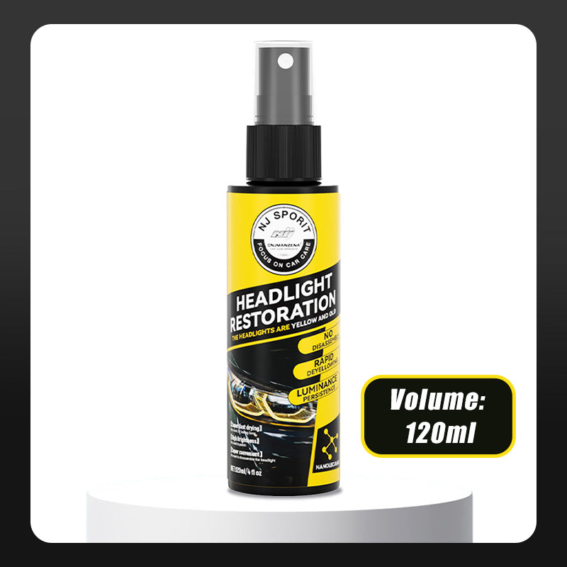 Effizientes Autoscheinwerfer-Restaurationsspray