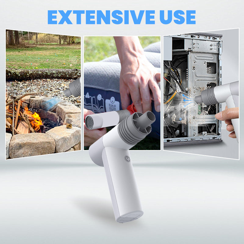 Mehrzweck-Handstaubgerät mit Druckluft