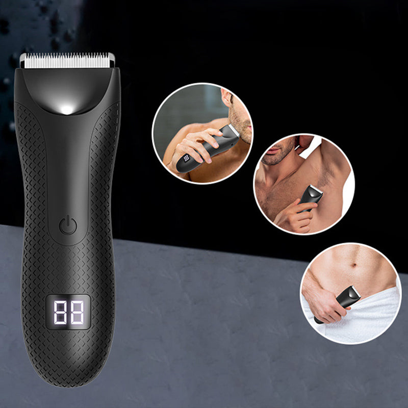 Multipurpose Waterproof Body Hair Trimmer Set for Men