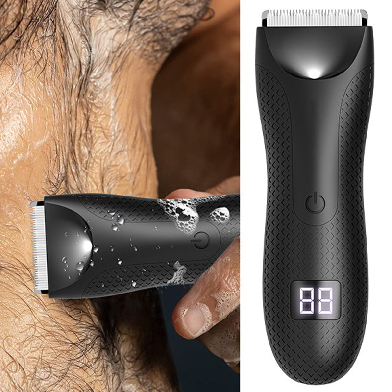 Multipurpose Waterproof Body Hair Trimmer Set for Men