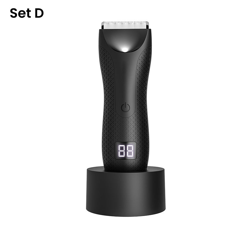 Multipurpose Waterproof Body Hair Trimmer Set for Men