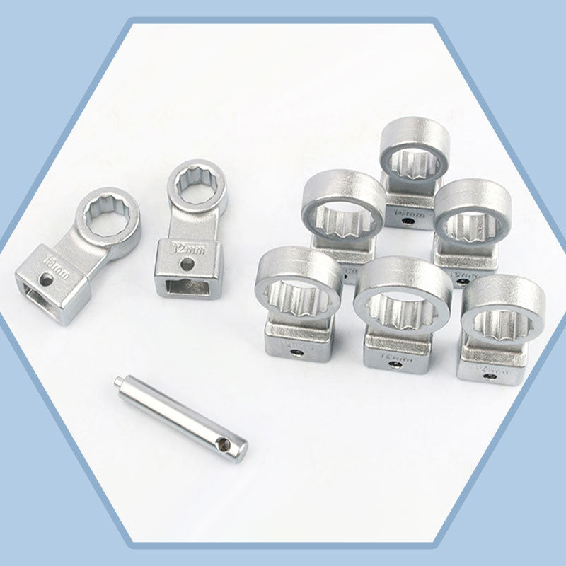 🔧15-teiliges tragbares Riemenschlüssel-Set mit austauschbarem Kopf