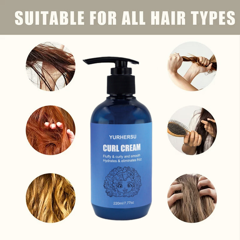 Styling-Creme für gelocktes Haar