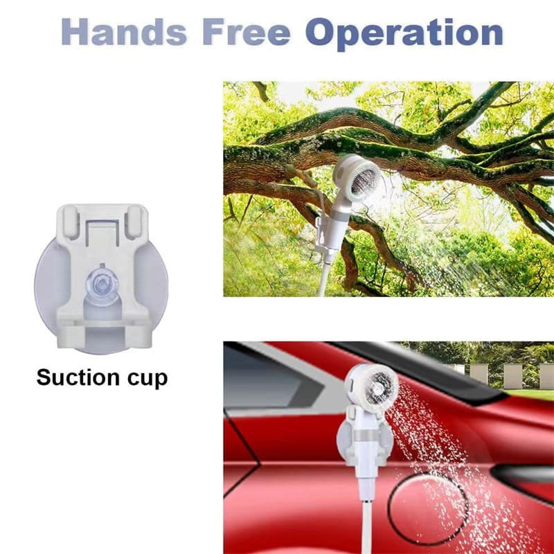 🔥Tragbare Dusche für Camping mit Wasserpumpe💯💯💯