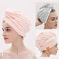 Turban Handtuch mit Knopf