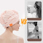 Turban Handtuch mit Knopf