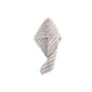 Turban Handtuch mit Knopf