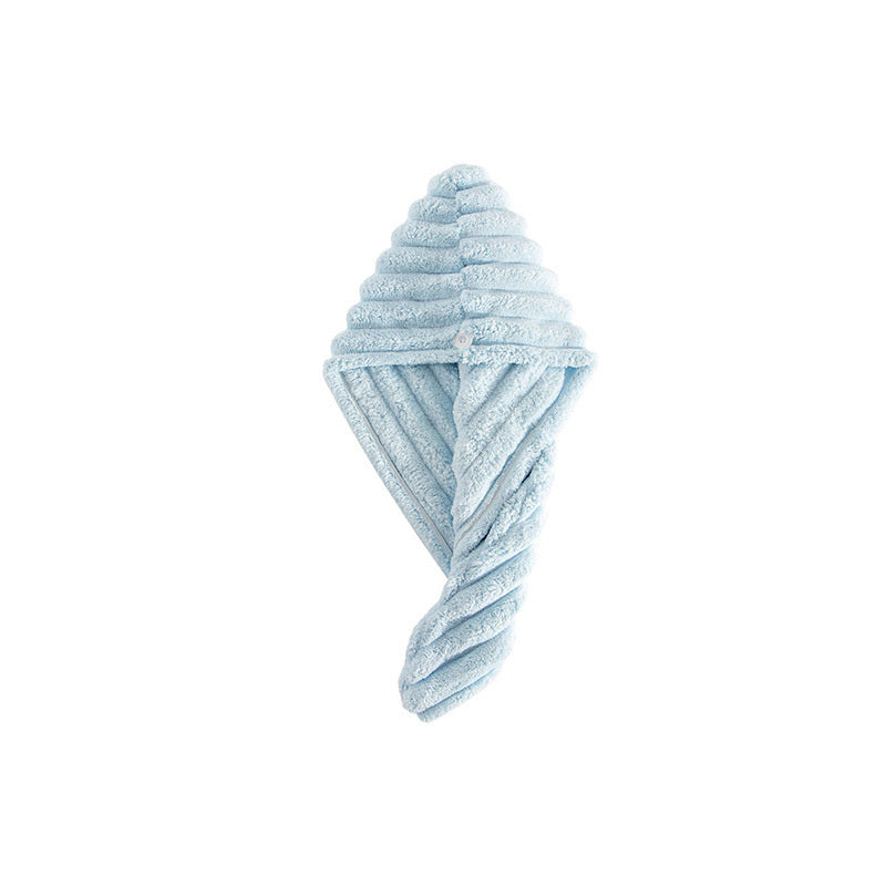 Turban Handtuch mit Knopf