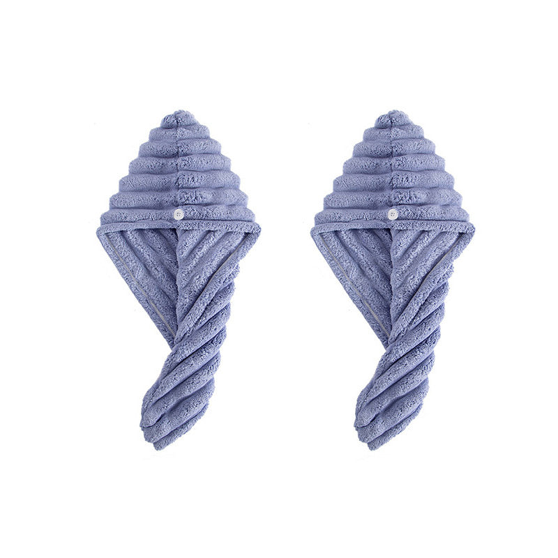 Turban Handtuch mit Knopf