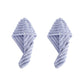 Turban Handtuch mit Knopf