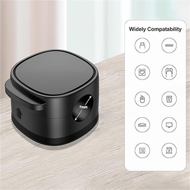 6 Stück magnetische Mehrzweck-Kabelhalter