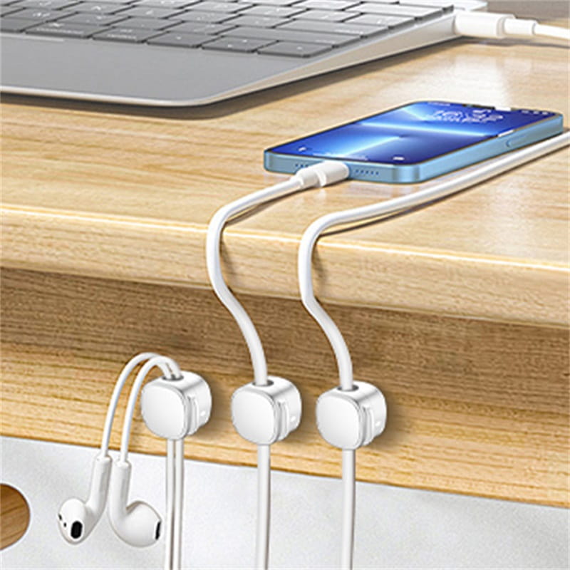 6 Stück magnetische Mehrzweck-Kabelhalter