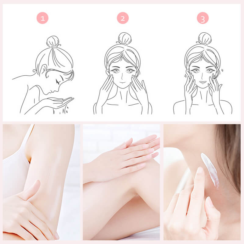 3 IN 1 AUFHELLUNGSCREME MIT SONNENSCHUTZMITTEL, DIE DEN HAUTTON KORRIGIERT