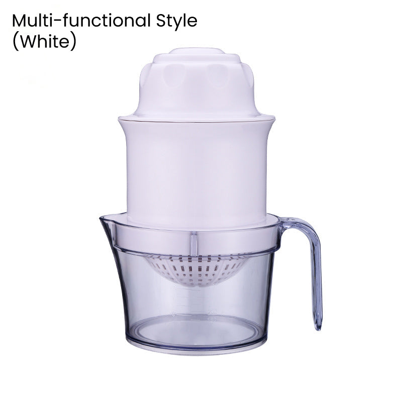 🍹 Food Grade Plastic Manual Juicing Cups