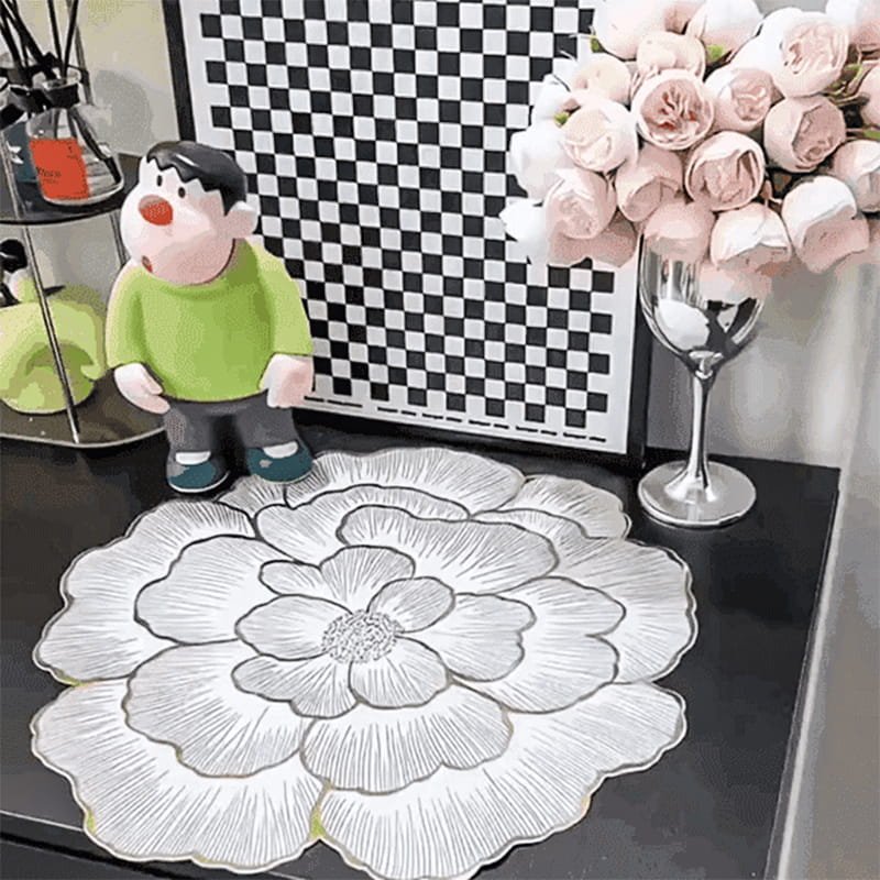 🍽️Hot Stamping Heat-Insulating Patterned Placemat