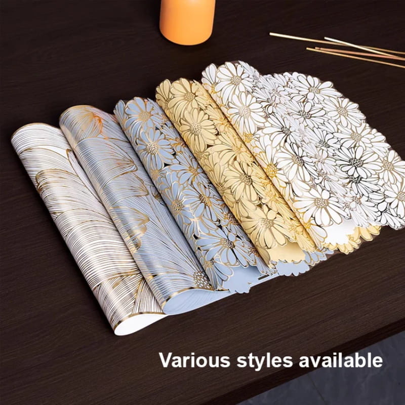 🍽️Hot Stamping Heat-Insulating Patterned Placemat