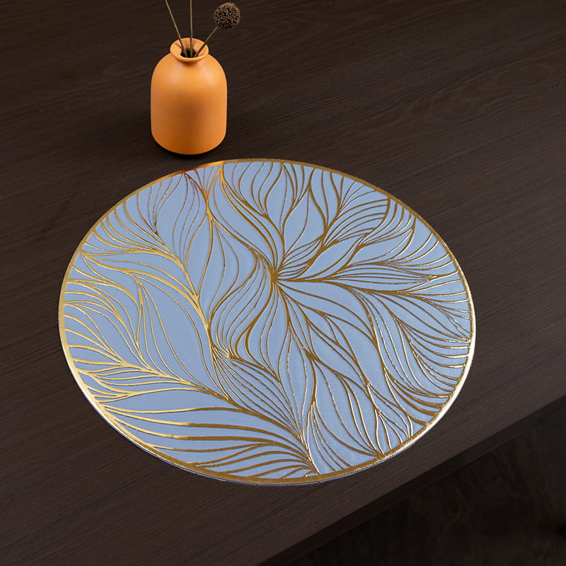 🍽️Hot Stamping Heat-Insulating Patterned Placemat