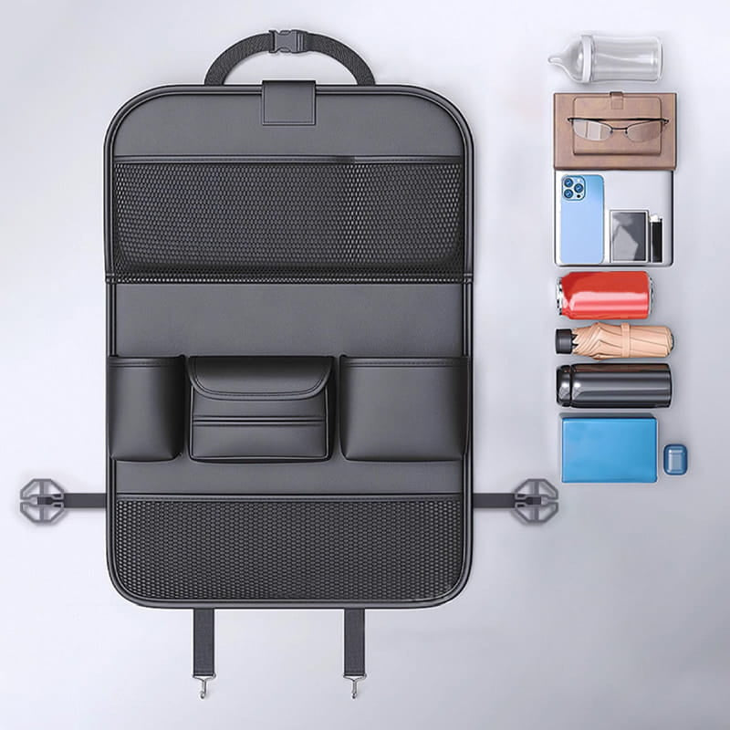 Auto-Rücksitz-Organizer mit klappbarem Tischtablett