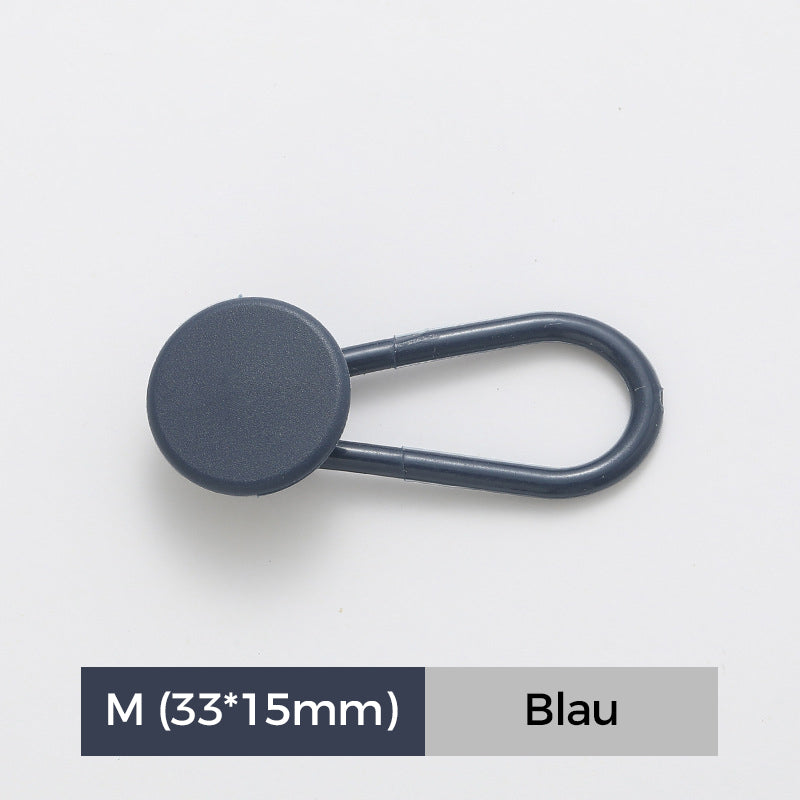 5 Stück einziehbare Knopfverlängerung für Hosen