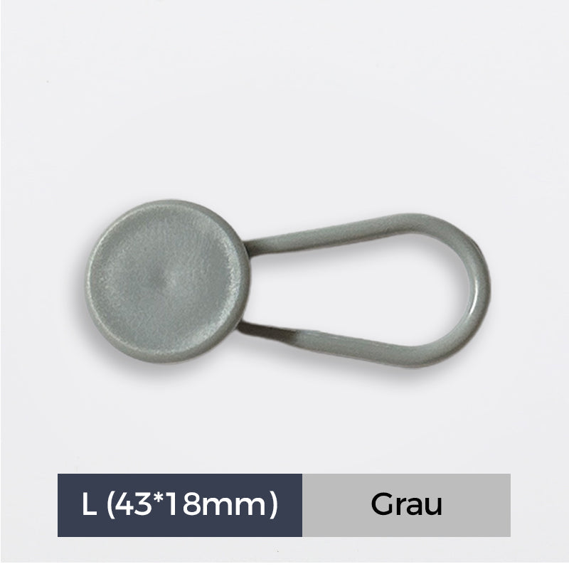 5 Stück einziehbare Knopfverlängerung für Hosen