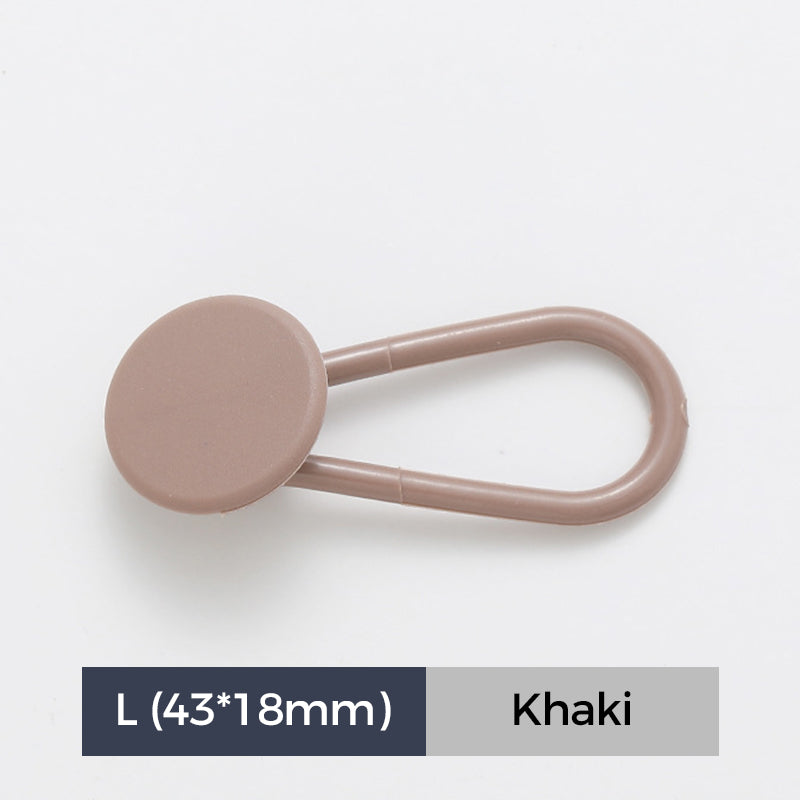 5 Stück einziehbare Knopfverlängerung für Hosen