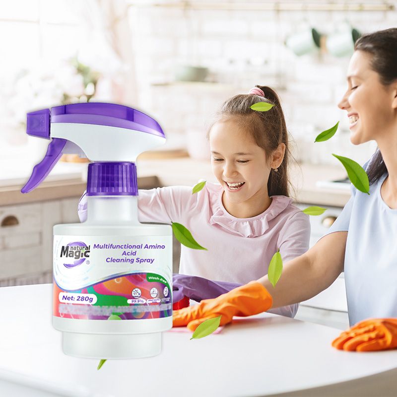 Powerful Amino Acid Oil Stain Remover Rinse-free