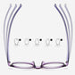 Anti-Blaulicht Anti-Ermüdungsbrille Youthful Eyeglass