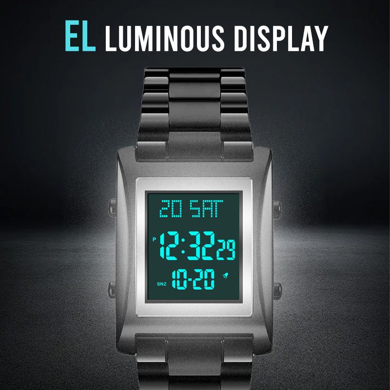 Multifunktionale modische Business-Elektronikuhr für Männer