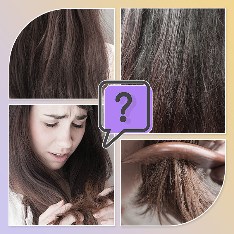 Haarölspray für trockenes und krauses Haar