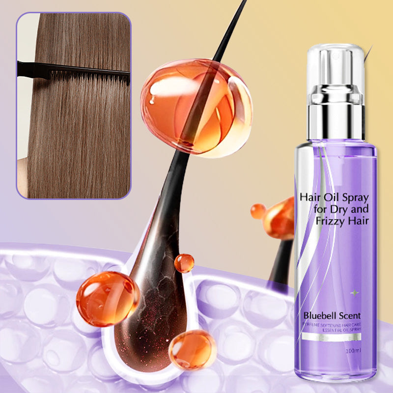 Haarölspray für trockenes und krauses Haar