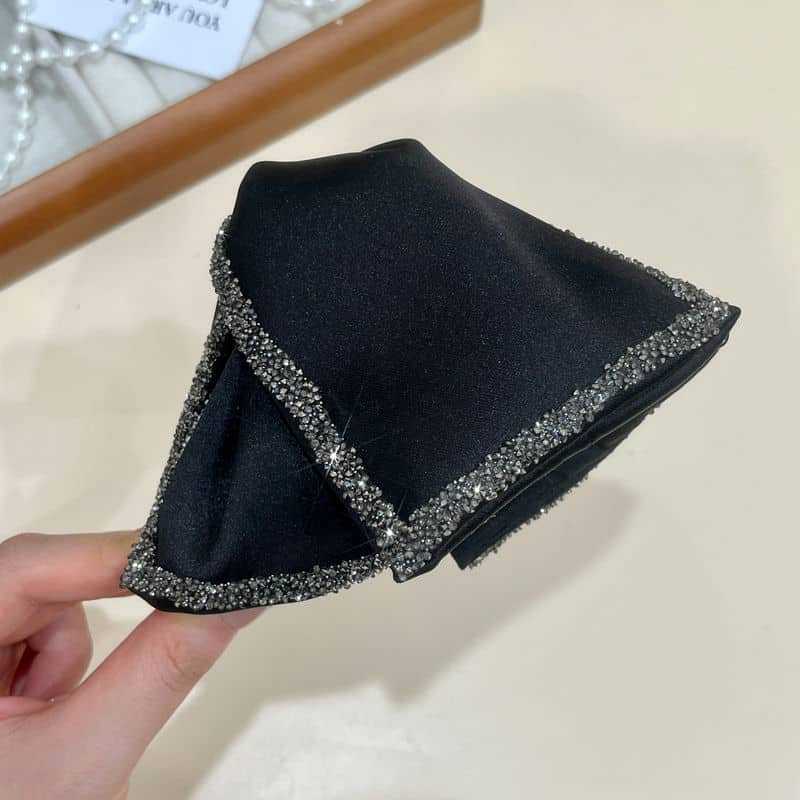 Elegante große Bowknot-Haarklammer